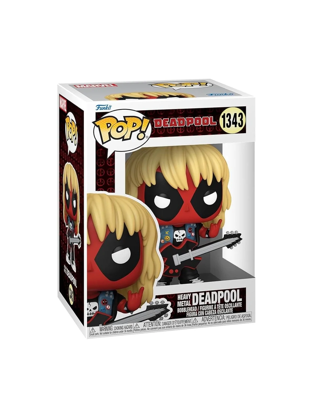 Compra Funko POP! Deadpool: Heavy Metal Deadpool Caja Dañada (1343) de
