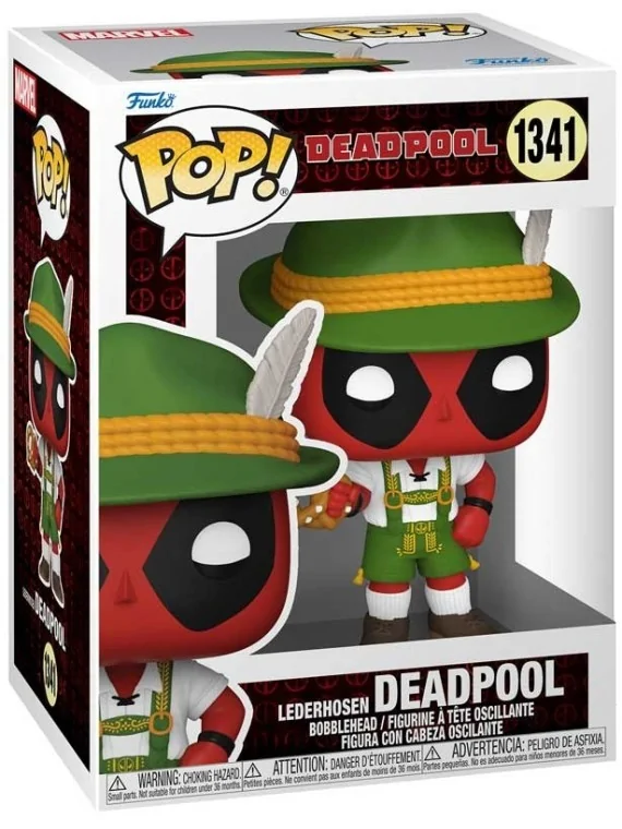 Compra Funko POP! Deadpool: Lederhosen Deadpool (1341) de Funko al mej