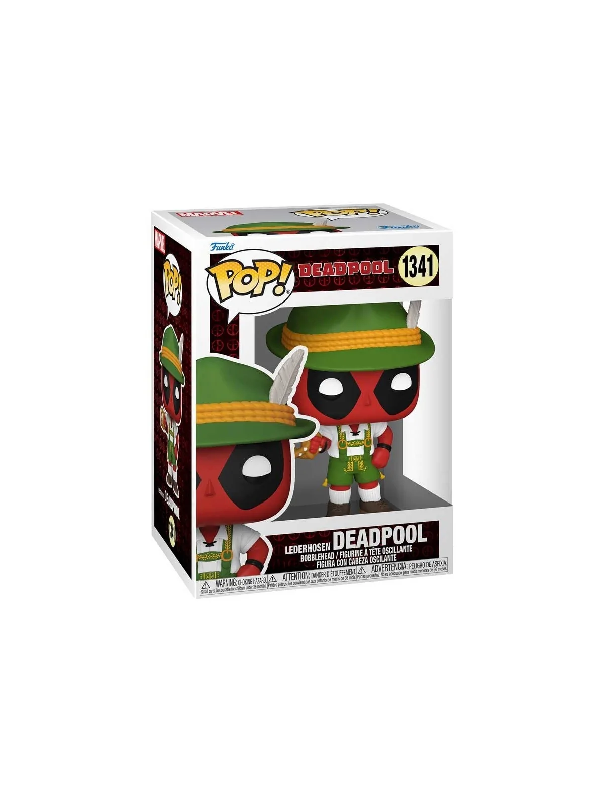 Compra Funko POP! Deadpool: Lederhosen Deadpool (1341) de Funko al mej
