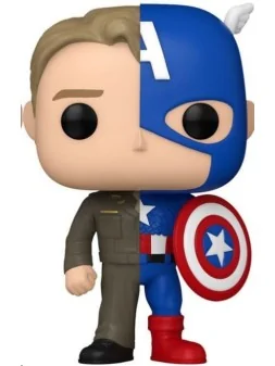 Compra Funko POP! Marvel: Steve Rogers/Captain America (1431) de Funko