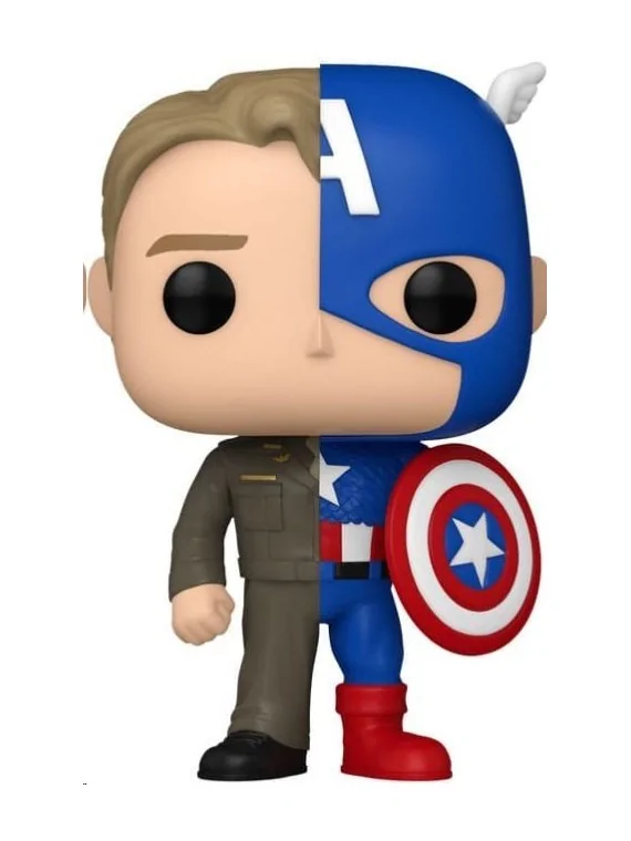 Compra Funko POP! Marvel: Steve Rogers/Captain America (1431) de Funko