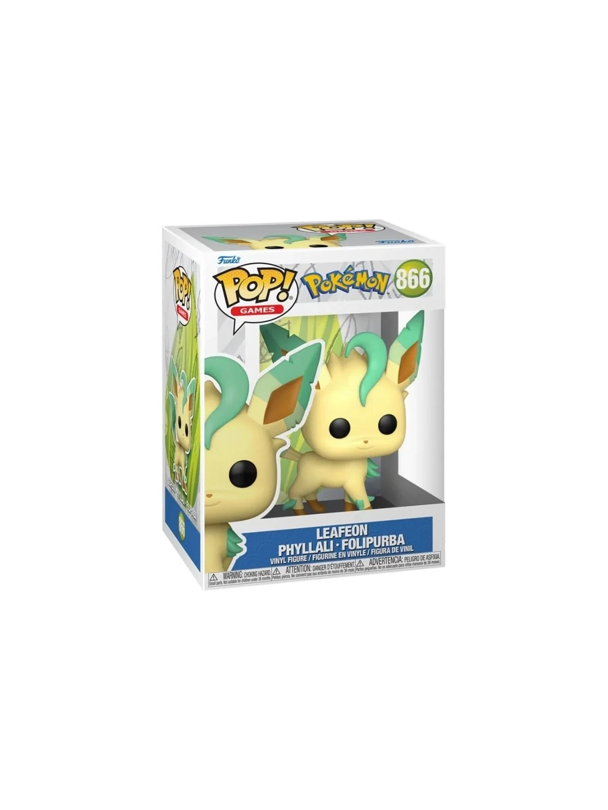Compra Funko POP! Pokemon: Leafeon (866) de Funko al mejor precio (17,