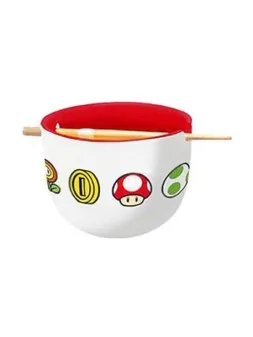 Compra Cuenco para Ramen con Palillos Super Mario de Stor al mejor pre