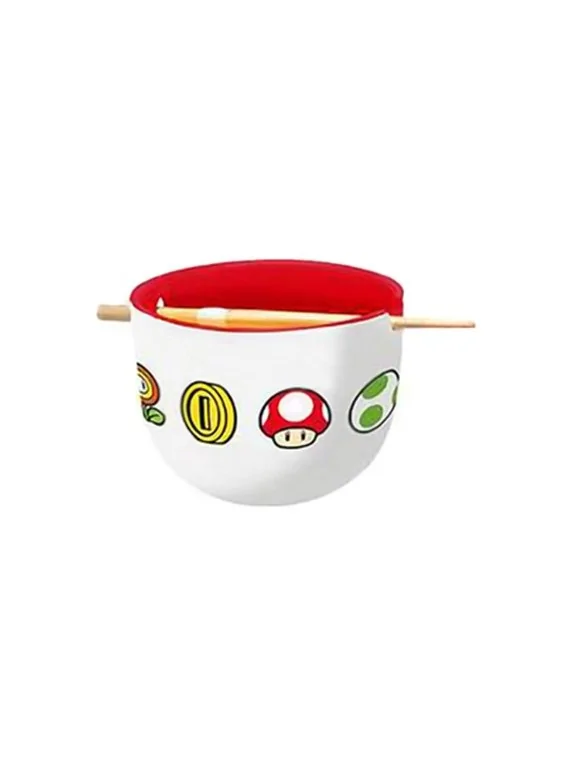 Compra Cuenco para Ramen con Palillos Super Mario de Stor al mejor pre