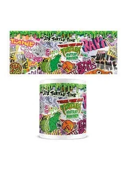 Compra Taza Graffiti Las Tortugas Ninja TMNT Mutant de Pyramid al mejo