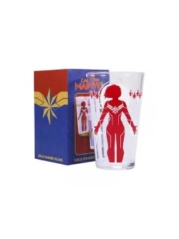 Compra Vaso Termocoloro Marvel Capitana Marvel de Half moon bay al mej
