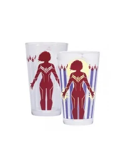 Compra Vaso Termocoloro Marvel Capitana Marvel de Half moon bay al mej