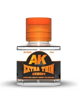 Compra Extra Thin Cement (AK12002) de AK Interactive al mejor precio (