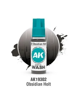 Compra Obsidian Holt: Acrylic Wash (AK19302) de AK Interactive al mejo