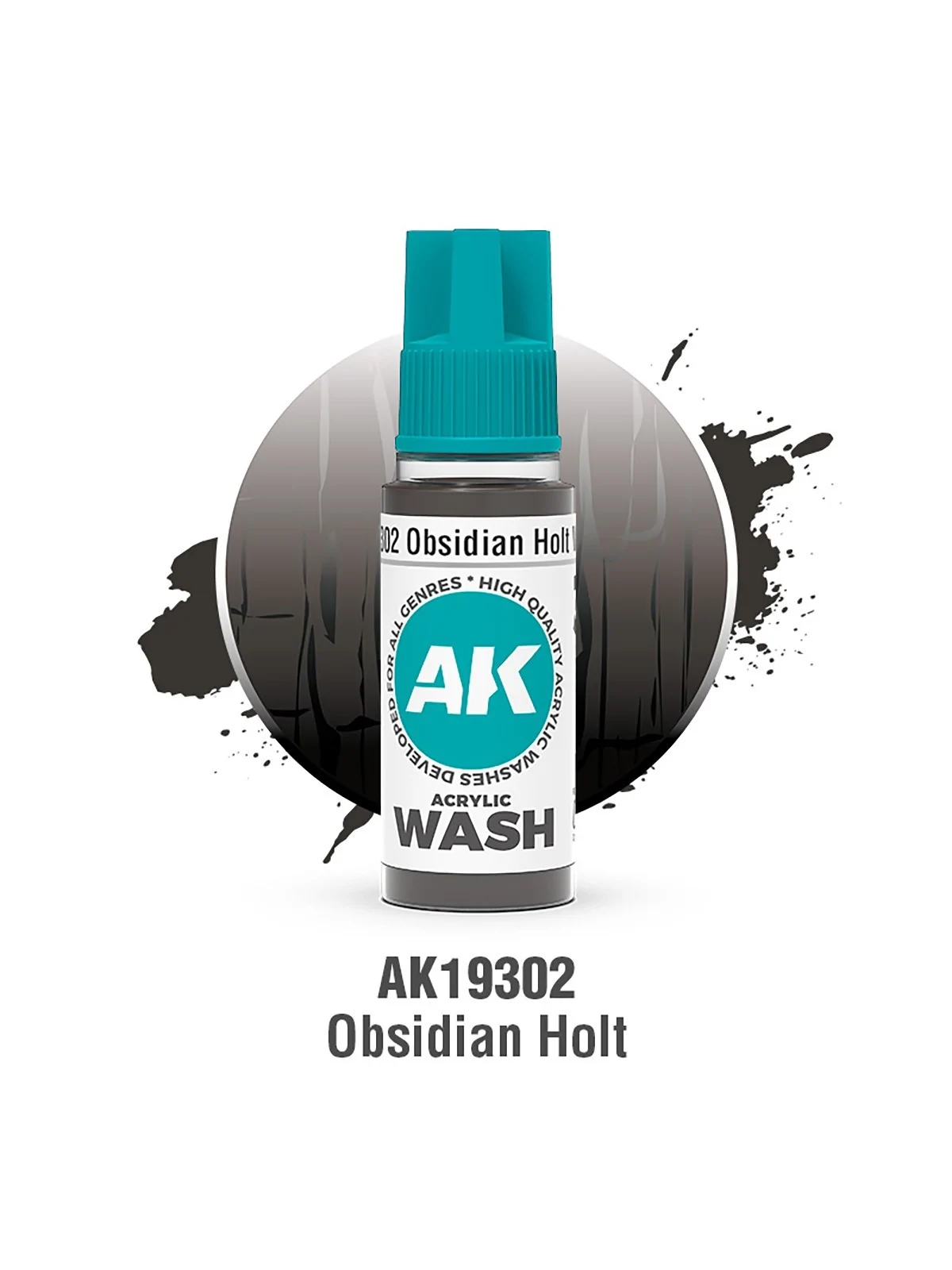 Compra Obsidian Holt: Acrylic Wash (AK19302) de AK Interactive al mejo