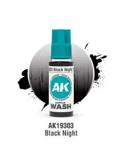 Compra Black Night: Acrylic Wash (AK19303) de AK Interactive al mejor 