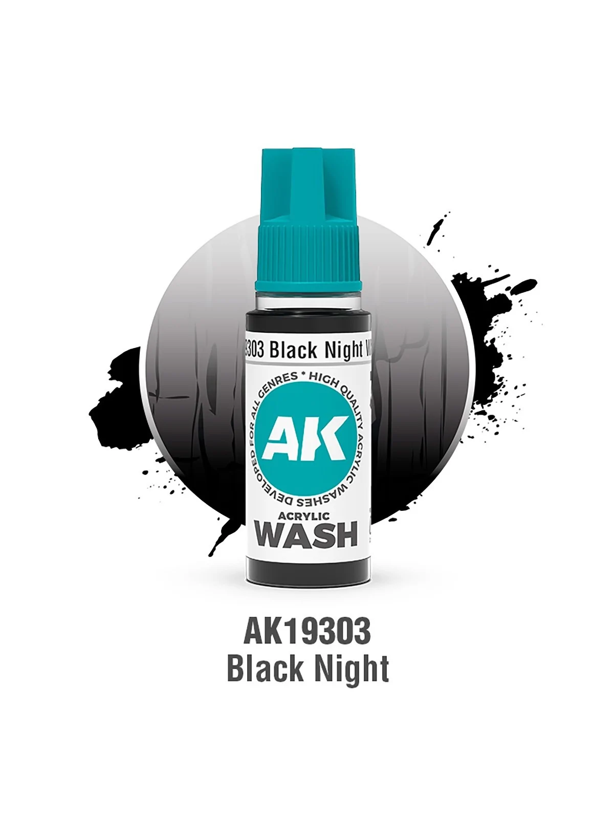 Compra Black Night: Acrylic Wash (AK19303) de AK Interactive al mejor 