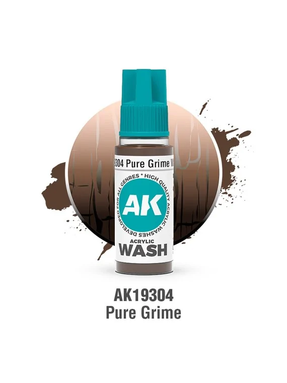 Compra Pure Grime: Acrylic Wash (AK19304) de AK Interactive al mejor p