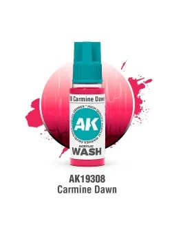 Compra Carmine Dawn: Acrylic Wash (AK19308) de AK Interactive al mejor
