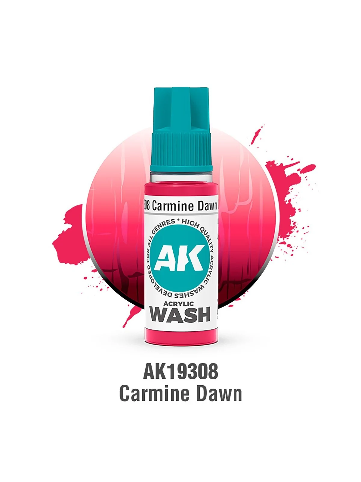 Compra Carmine Dawn: Acrylic Wash (AK19308) de AK Interactive al mejor