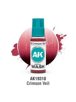 Compra Crimson Veil: Acrylic Wash (AK19310) de AK Interactive al mejor