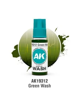 Compra Green: Acrylic Wash (AK19312) de AK Interactive al mejor precio