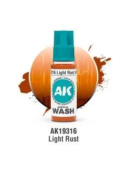 Compra Light Rust: Acrylic Wash (AK19316) de AK Interactive al mejor p