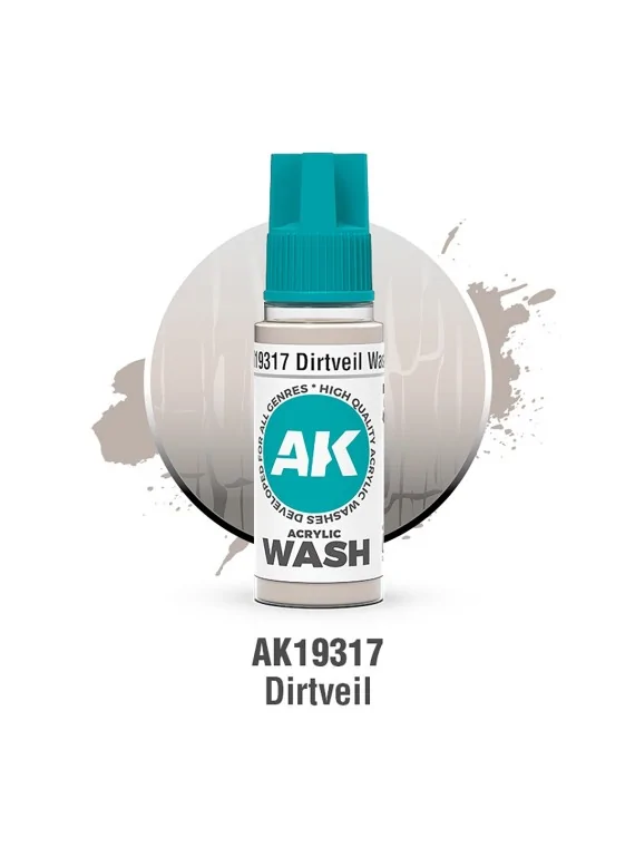 Compra Dirtveil: Acrylic Wash (AK19317) de AK Interactive al mejor pre