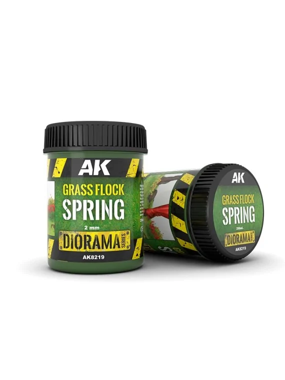 Compra Grass Flock 2mm Spring (AK8219) de AK Interactive al mejor prec