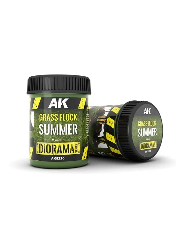 Compra Grass Flock 2mm Summer (AK8220) de AK Interactive al mejor prec