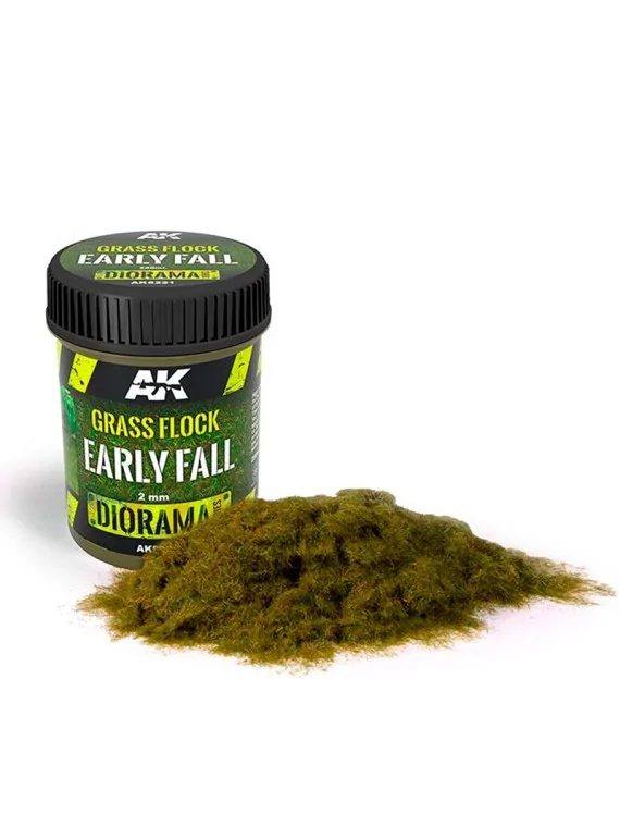 Compra Grass Flock 2mm Early Fall (AK8221) de AK Interactive al mejor 