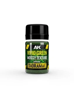 Compra Textura Musgosa Verde Intenso (AK8259) de AK Interactive al mej