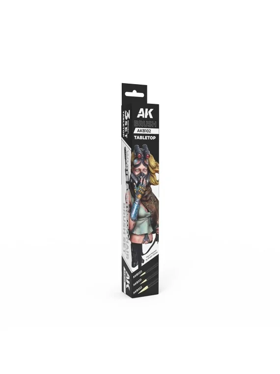 Compra Tabletop Syntethic Brushes Set (AKB102) de AK Interactive al me