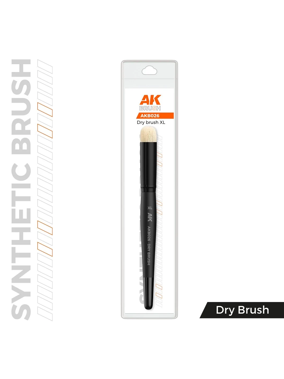Compra AK Synthetic Dry Brush: XL (AKB026) de AK Interactive al mejor 