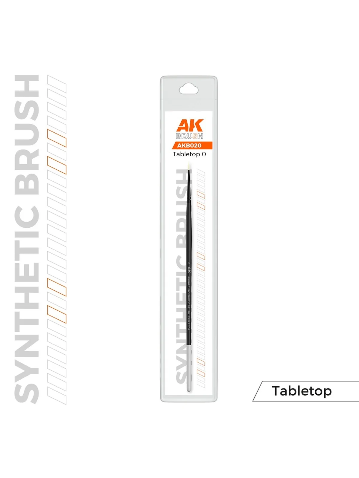 Compra AK Synthetic Tabletop Brush: 0 (AKB020) de AK Interactive al me