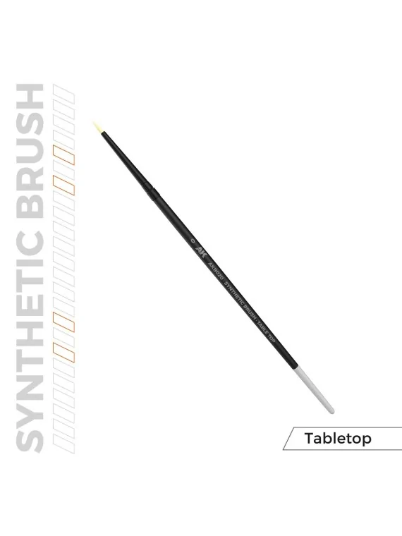 Compra AK Synthetic Tabletop Brush: 0 (AKB020) de AK Interactive al me