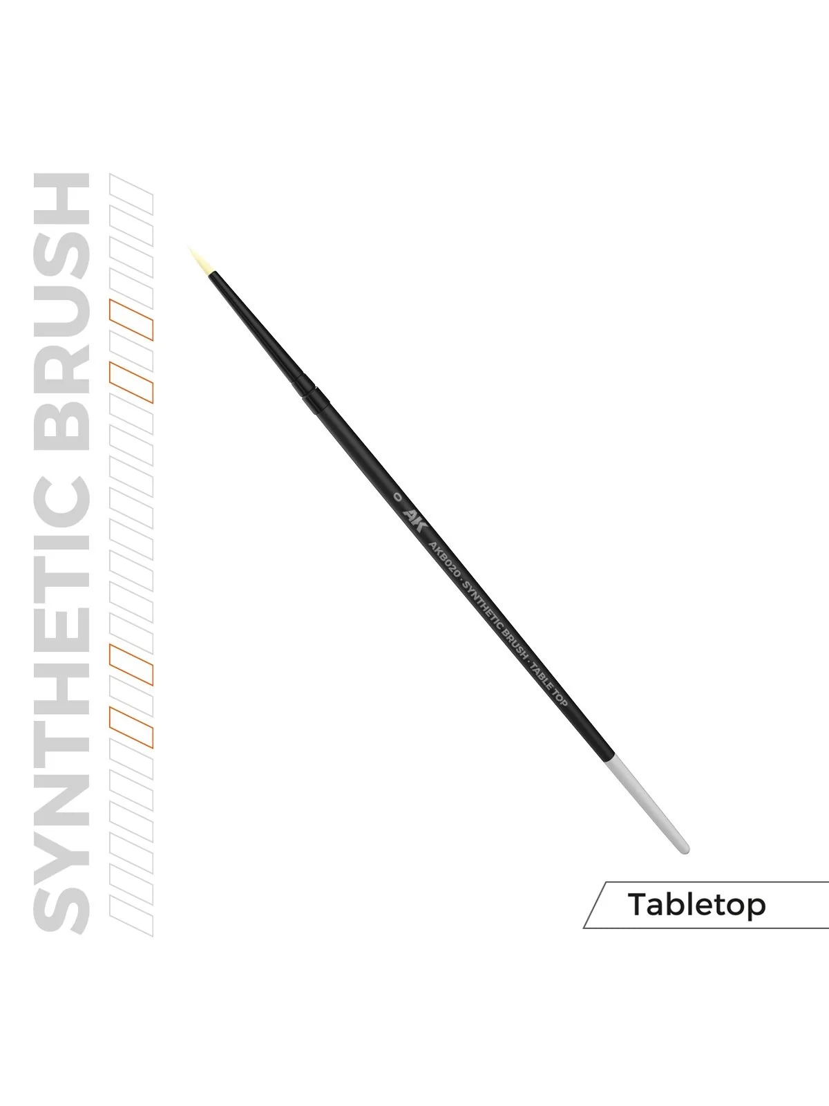 Compra AK Synthetic Tabletop Brush: 0 (AKB020) de AK Interactive al me