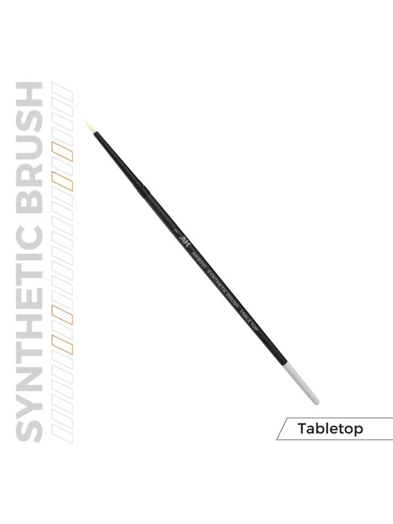 Compra AK Synthetic Tabletop Brush: 1 (AKB021) de AK Interactive al me
