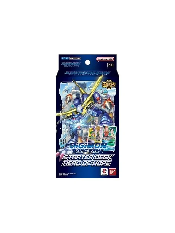 Compra Digimon Card Game: Starter Deck Hero of Hope ST21 (1) de Bandai