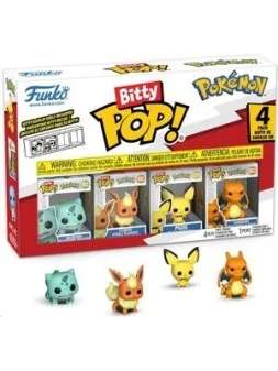Compra Funko Bitty POP! Pokemon Bulbasaur Blister (4 Figuras) de Funko