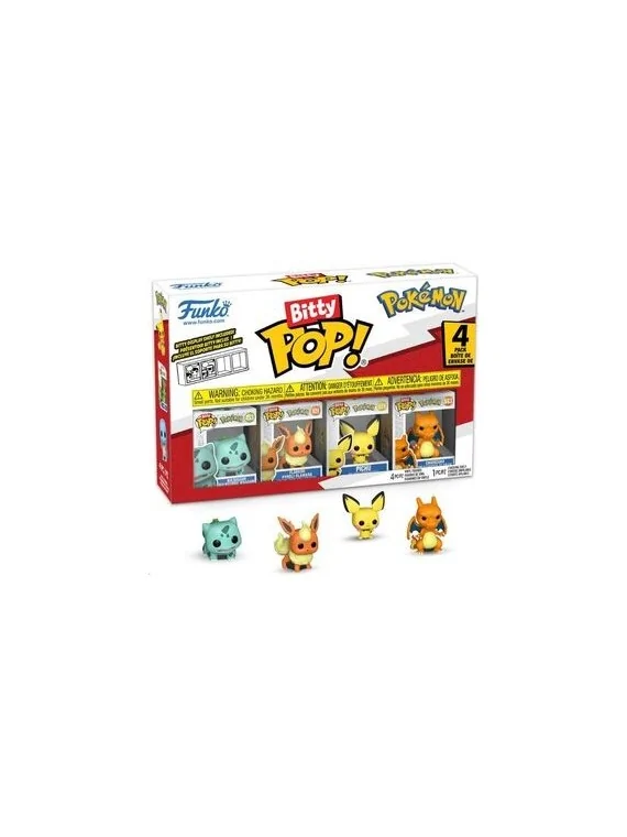 Compra Funko Bitty POP! Pokemon Bulbasaur Blister (4 Figuras) de Funko