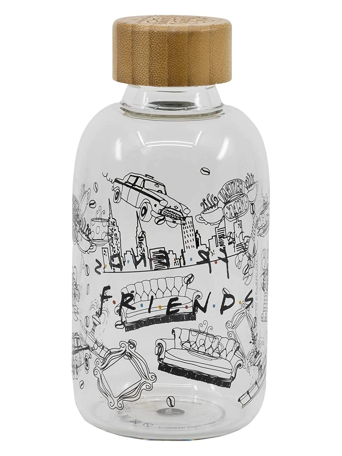 Compra Botella de Cristal Friends (620ml) de Stor al mejor precio (15,