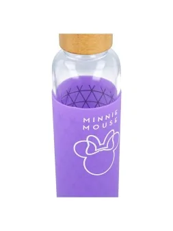 Compra Botella de Cristal Disney Minnie Mouse (585ml) de Stor al mejor