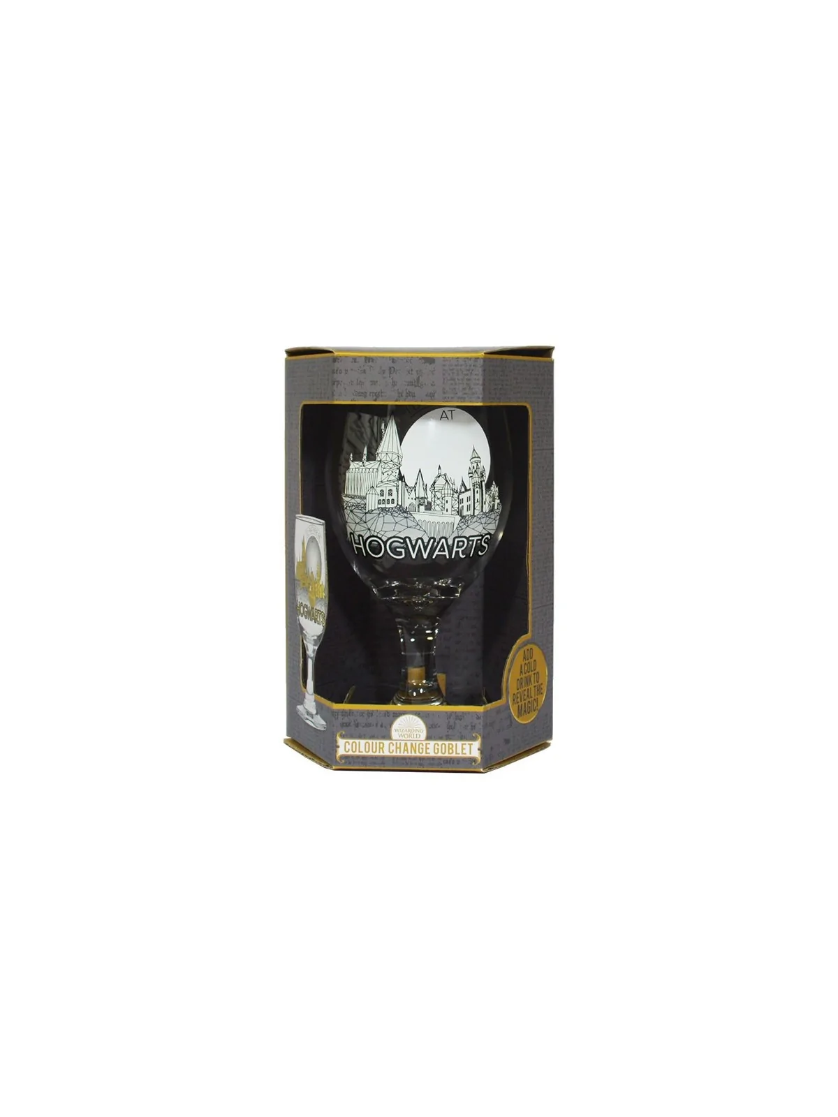 Compra Copa Cambio de Color Hogwarts Harry Potter (400ml) de Wizarding
