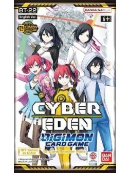 Compra Sobre Digimon Card Game: Cyber Eden BT22 Booster (1) de Bandai 