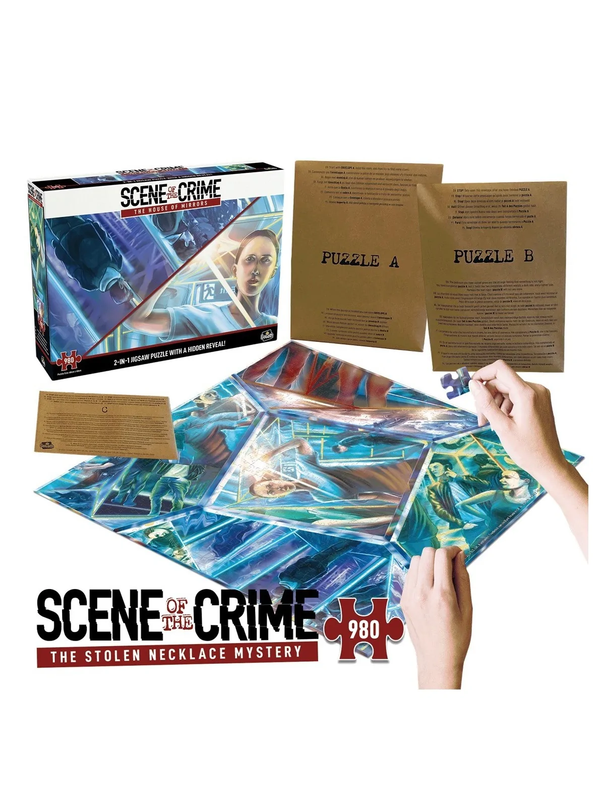Compra Puzzle Escena del Crimen la Casa de los Espejos de Tranjis Game