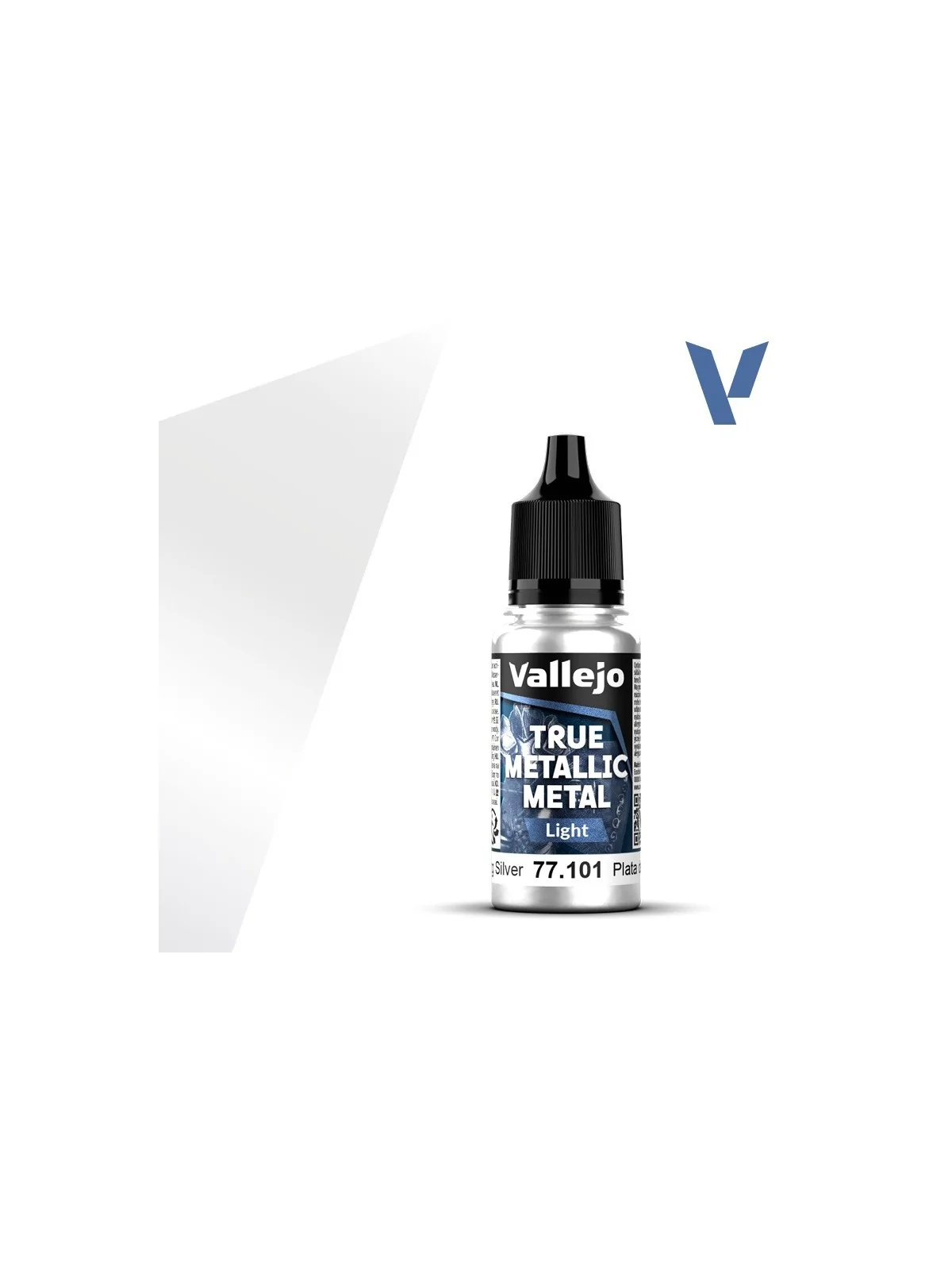 Compra Plata de Ley True Metallic Metal Light Vallejo 18ml (77101) de 