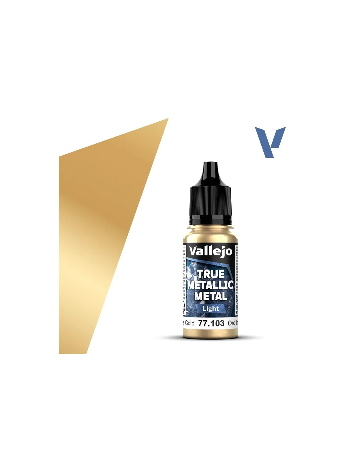 Compra Oro Imperial True Metallic Metal Light Vallejo 18ml (77103) de 