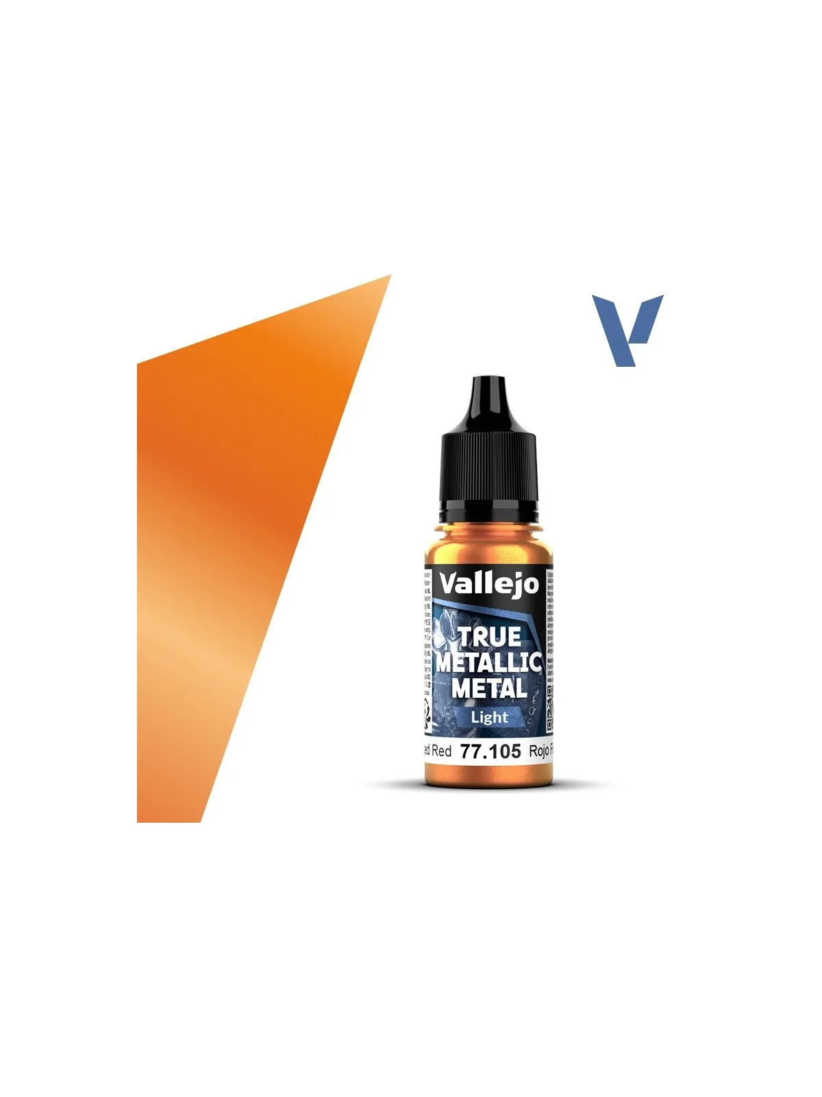Compra Rojo Forjado True Metallic Metal Light Vallejo 18ml (77105) de 