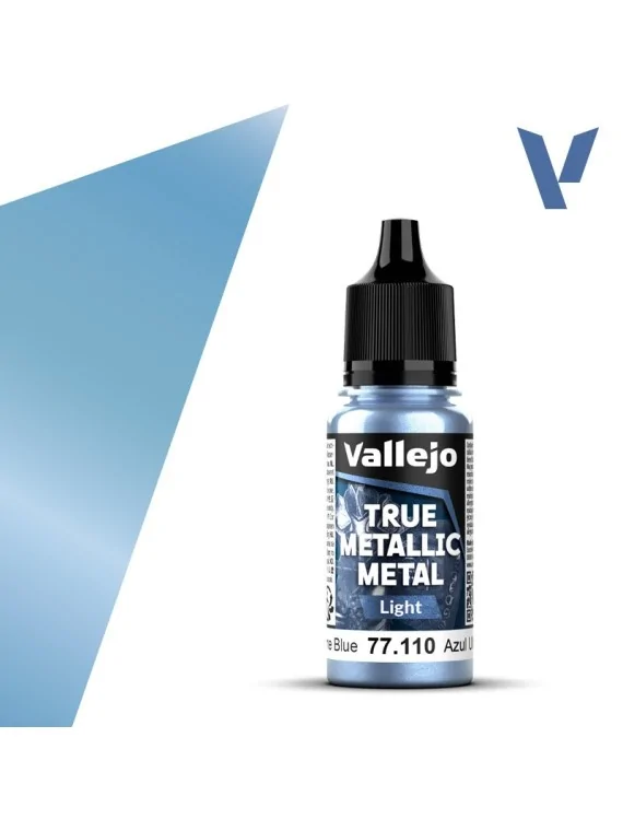 Compra Azul Ultramar True Metallic Metal Light Vallejo 18ml (77110) de