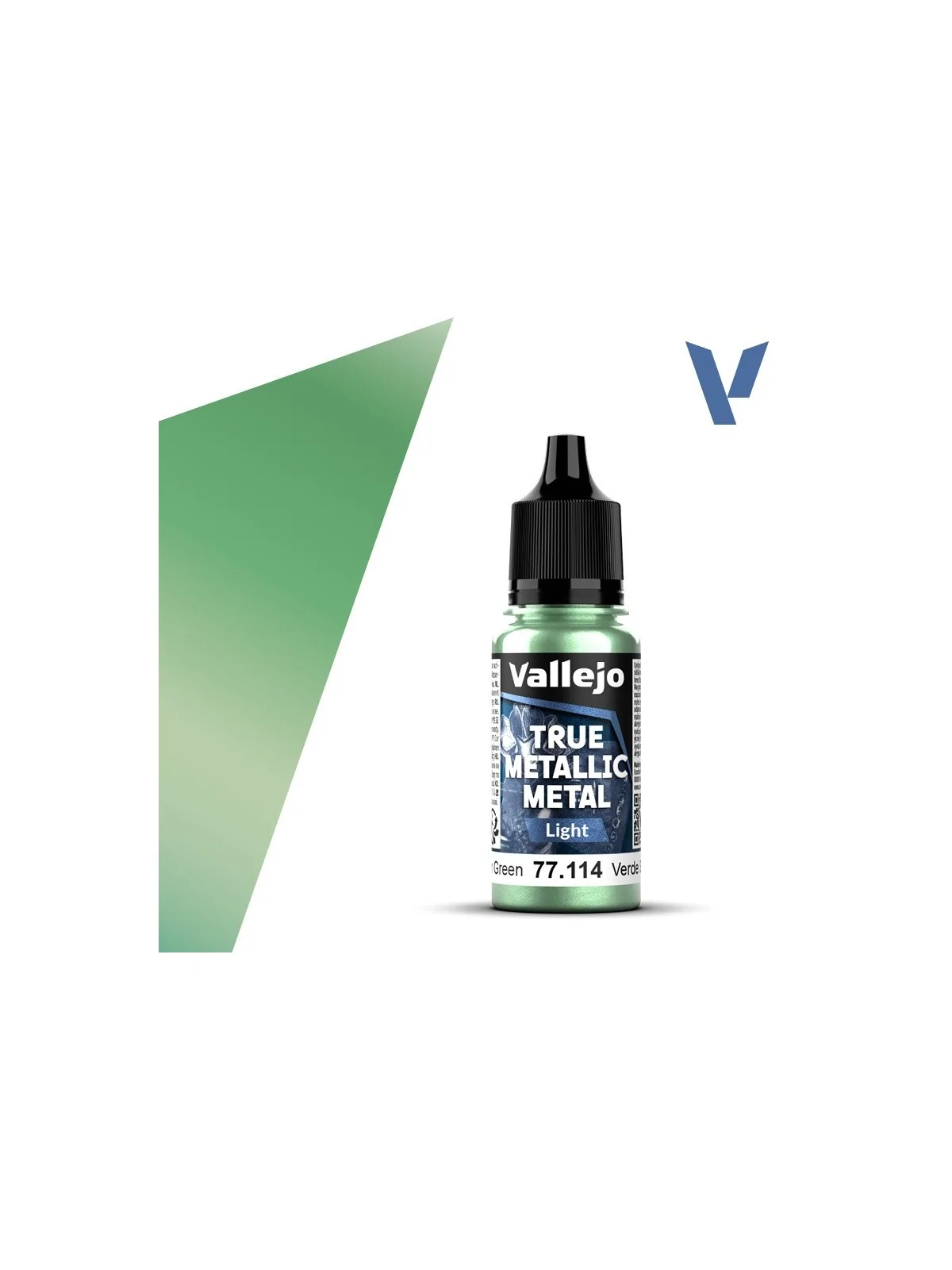 Compra Verde Sombrío True Metallic Metal Light Vallejo 18ml (77114) de