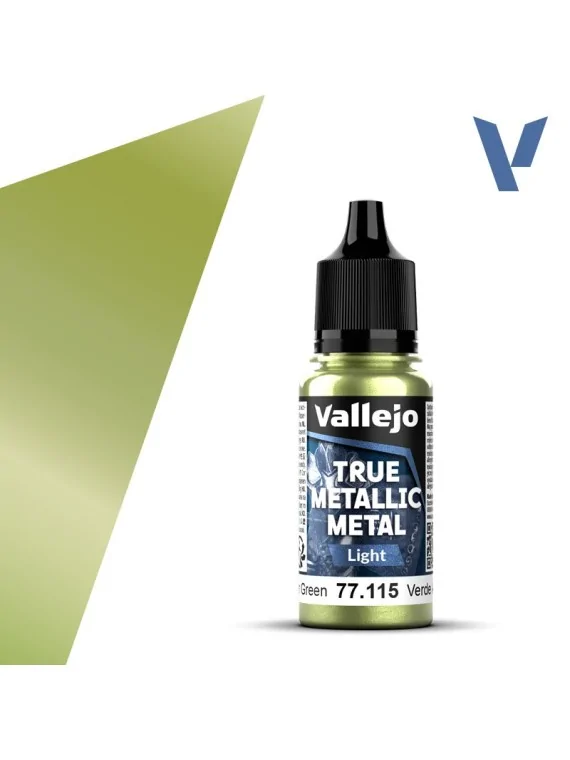 Compra Verde Ámbar True Metallic Metal Light Vallejo 18ml (77115) de V