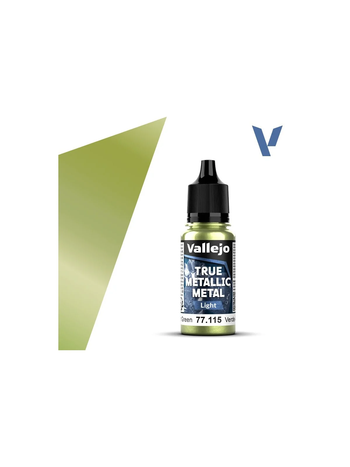 Compra Verde Ámbar True Metallic Metal Light Vallejo 18ml (77115) de V