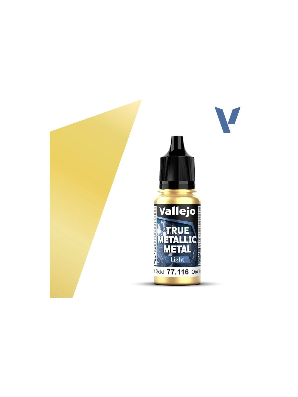 Compra Oro Verde True Metallic Metal Light Vallejo 18ml (77116) de Val