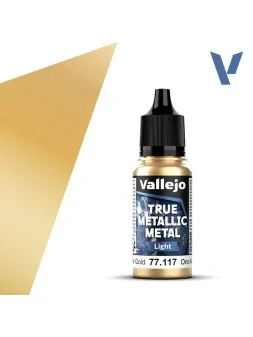 Compra Oro Arcano True Metallic Metal Light Vallejo 18ml (77117) de Va